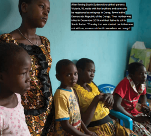 Photo included in the UNHCR's report 